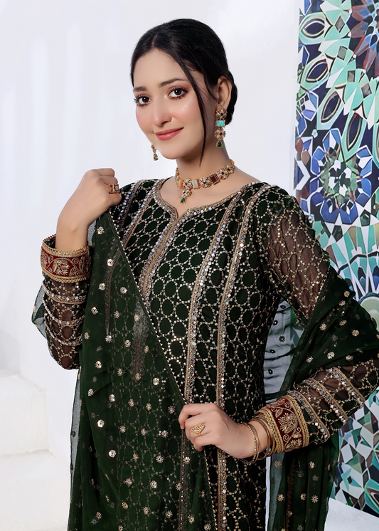 Shehzadi - Sage Green